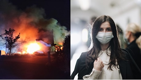 VIDEO | Incendio a Tor Cervara, nube di fumo a km di distanza e puzza fino al litorale di Roma