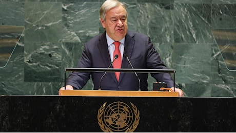 Guterres, 'l'orribile attacco del 7/10 ha segnato le anime'