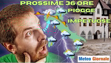 Occhio su queste province: fino a 300/400 mm e rischio dissesti