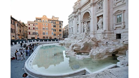 Rimosso il cantiere, riapre Fontana di Trevi