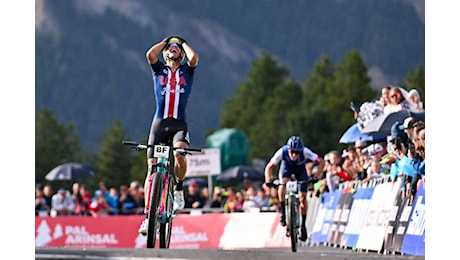 Mondiali MTB, l’Italia è di bronzo nella Team Relay. Vincono gli USA davanti alla Francia