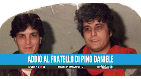 È morto Carmine Daniele, il fratello di Pino aveva 66 anni