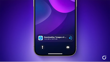 iOS 18.2 introduce le attività in tempo reale per Safari, potremo controllare facilmente i nostri download