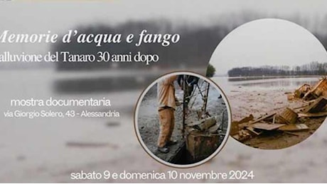 Alluvione 1994, in mostra memorie d'acqua e fango ad Alessandria