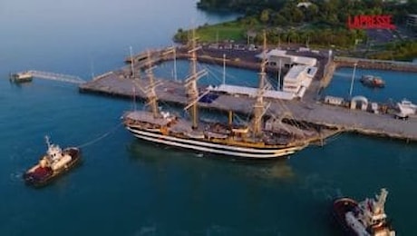 Amerigo Vespucci, inaugurata la tappa australiana del Tour Mondiale