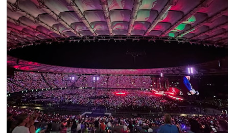 I Coldplay a Roma: un concentrato di musica ed ecosostenibilità