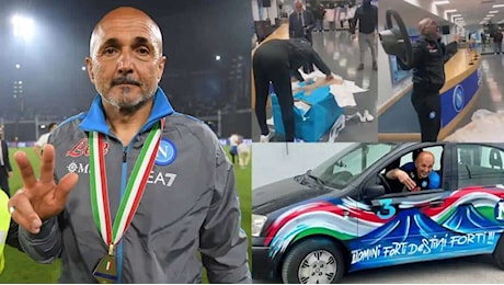 Spalletti dona la Panda dello Scudetto: gesto speciale per Napoli