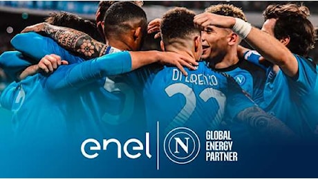 Enel nuovo global energy partner del Napoli Calcio