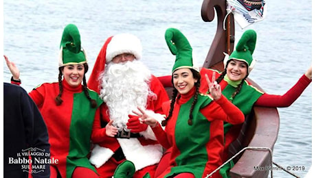 Babbo Natale arriva dal mare