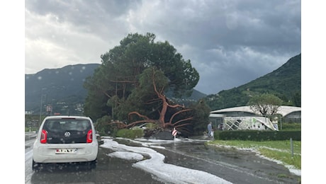 Sul Piano di Magadino 37,1 mm di pioggia in 10 minuti: è record per il Ticino