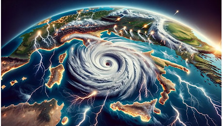 Allerta Meteo, il Ciclone arriva sull’Italia: lunedì pomeriggio forte maltempo al Sud