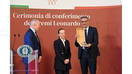 Made in Italy, Ferrero riceve premio Leonardo
