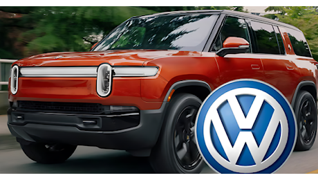 Volkswagen in crisi punta sull'auto elettrica (in rosso) di Amazon