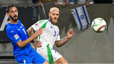 Nations League:tifosi Italia voltano spalle durante inno Israele