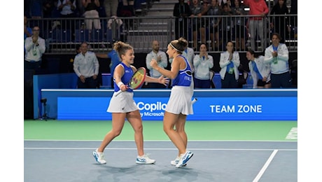 Billie Jean King Cup, Errani-Paolini battono le avversarie giapponesi: è semifinale per l’Italia