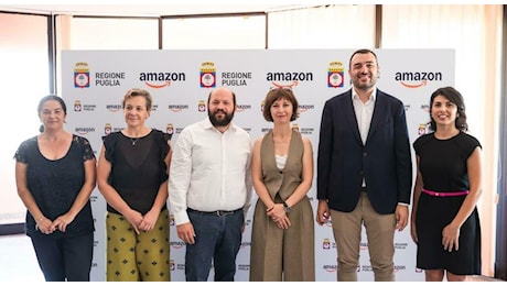 Protocollo Regione-Amazon per agevolare le imprese. E Prime day festival tra Lecce e Otranto