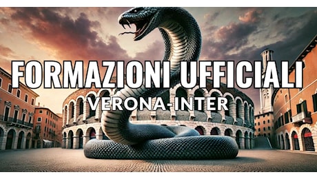 Verona-Inter, FORMAZIONI UFFICIALI: dal 1′ Correa e Asllani, fuori Dimarco