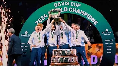 L'Italia torna sul tetto del tennis mondiale: agli azzurri la Coppa Davis 2024. I complimenti dell'Inter