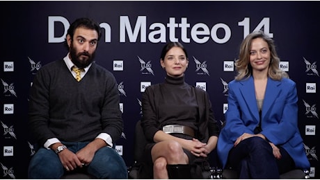 Gaia Messerklinger, Eugenio Mastrandrea, Federica Sabatini: Don Matteo? È vita lenta