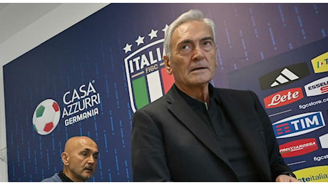 Italia, Gravina: «Per il momento niente dimissioni»