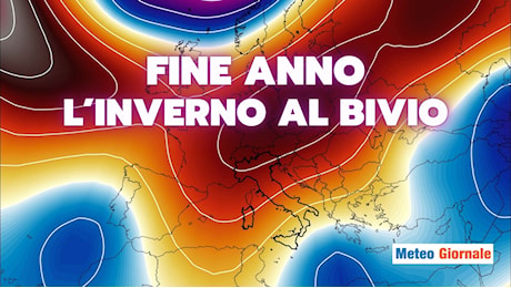 Meteo da Natale a Capodanno: Inverno al bivio, l’anticiclone rialza la testa