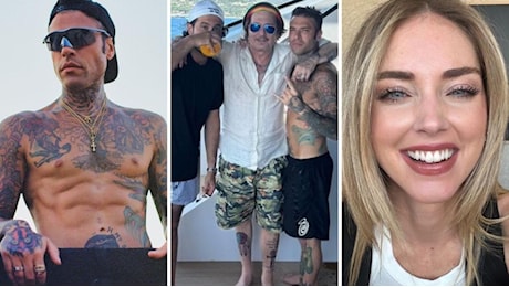 L'estate di Fedez: in barca con Johnny Depp e torna a seguire Chiara su Instagram