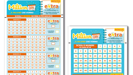 MillionDay e MillionDay Extra, le estrazioni delle 13 di sabato 29 giugno