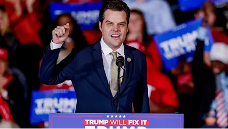 Primo inciampo per Trump: scandalo sessuale, Gaetz si ritira dalla corsa alla Giustizia