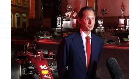 Elkann: Ferrari si sta preparando a entrare nel mondo della vela