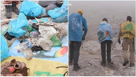 Effetto ‘rifugio’ e ‘toilette’: la Marmolada come una discarica tra mozziconi di sigaretta e resti della guerra. Rimossi 400 rifiuti