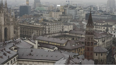 Milano investita da aria artica, crollano le temperature: le previsioni