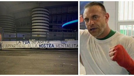 Andrea Beretta pentito, la Curva Nord risponde con uno striscione: «La tua infamità non fa parte della nostra mentalità»