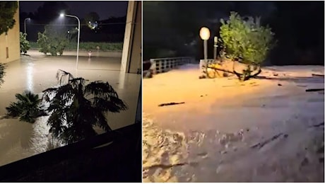 L'allarme per l'onda in arrivo, poi l'acqua invade il paese: a Modigliana il fiume è esploso