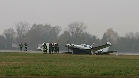 Aereo da turismo fuori pista, riaperto l’aeroporto di Treviso