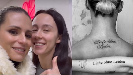 Michelle Hunziker e Aurora Ramazzotti svelano il profondo significato del loro tatuaggio madre-figlia