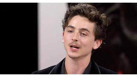 Chalamet torna a parlare di Totti: Se non avessi fatto l'attore avrei infranto i suoi record