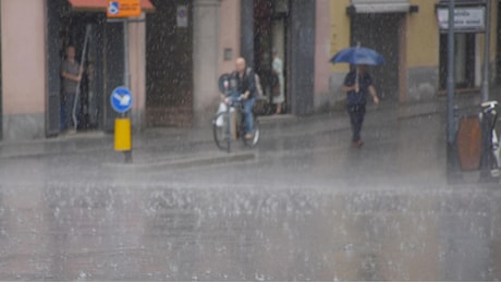 Una tregua poi altra pioggia ma le temperature si alzano