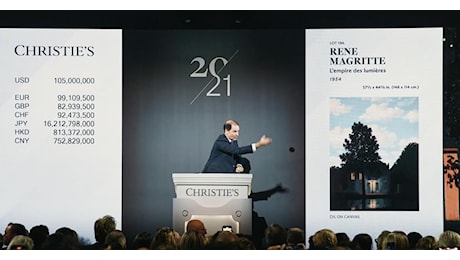 Record ma mercato selettivo per l’arte del XX secolo da Christie’s