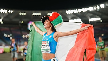 Battocletti vince l'oro nei 10 km su strada dei campionati europei in Belgio