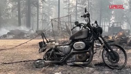 California, il nord dello Stato americano è devastato dagli incendi