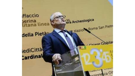 Il 'gladiatore' Gualtieri presenta il suo terzo rapporto alla città: 'Adesso è tempo di aprire le opere completate'