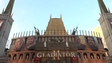 Tappeto rosso per Gladiator II, volevamo far respirare l'aria di Roma