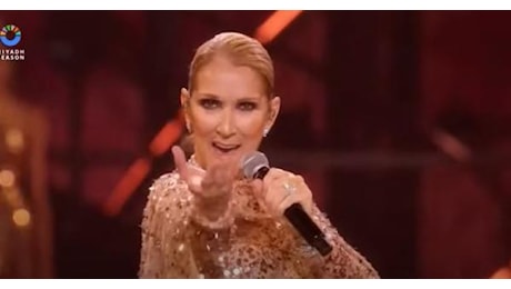 Celine Dion meravigliosa a Riyadh: il video