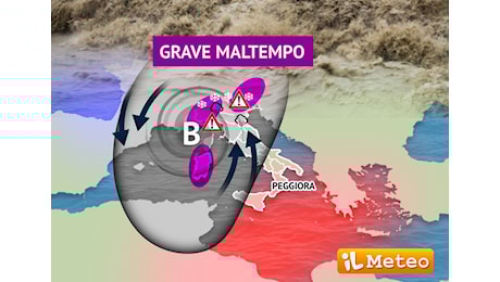 Meteo: 48 ore di grave maltempo, l'annuncio del meteorologo Lorenzo Tedici