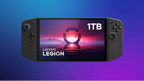 Lenovo Legion Go: la console portatile del momento è in super offerta su Amazon