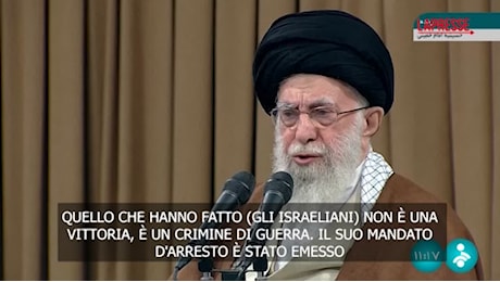 VIDEO Iran, Khamenei chiede condanna a morte per Netanyahu