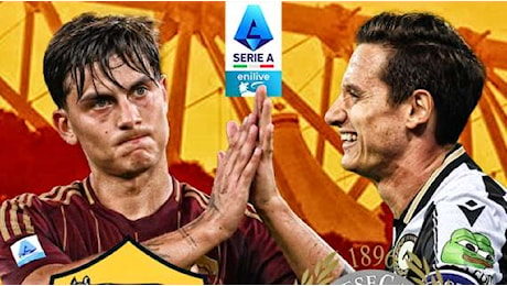 Roma-Udinese - La copertina del match. GRAFICA!