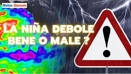 La Niña arriva ma sarà debole: un bene o un male per l’Inverno italiano?