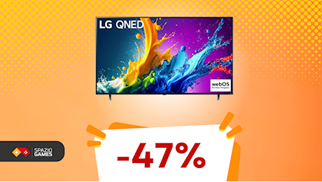 Porta il cinema a casa tua con questa smart TV da 86'' in OFFERTA su Amazon! -47%