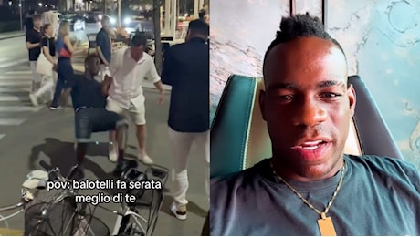 La risposta di Balotelli dopo il video virale: Con un'Italia del genere il problema sono io ubriaco?